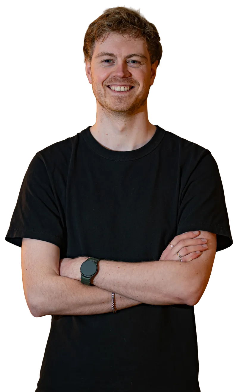 Portretfoto van Rick Munneke, web- en UX/UI designer